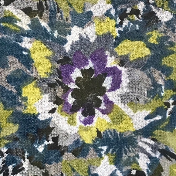 LANE BRYANT Floral Tunic Chiffon Popover Blouse Women’s Plus Size 18/20 2X - Picture 6 of 16